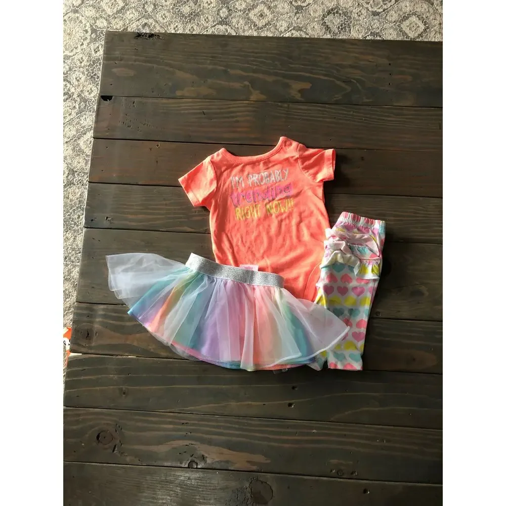 39 piece baby girls Carters clothes size 3 months